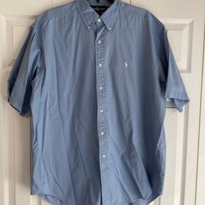 Ralph Lauren Shirt Sleeve Button Up Blake size Large